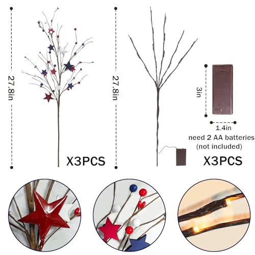 6pcslightedpatrioticartificialflowers4thofjuly278fakeberrypicksstemswith60ledlightsbatteryoperatedredwhitebluetwigbranchesforindependencedayvasehomedecor Urban Country Home Decor 6 pcs lighted patriotic artificial flowers 4th of july 278 fake berry picks stems with 60 led lights battery operated red white blue twig branches for independence day vase home decor urban country home decor