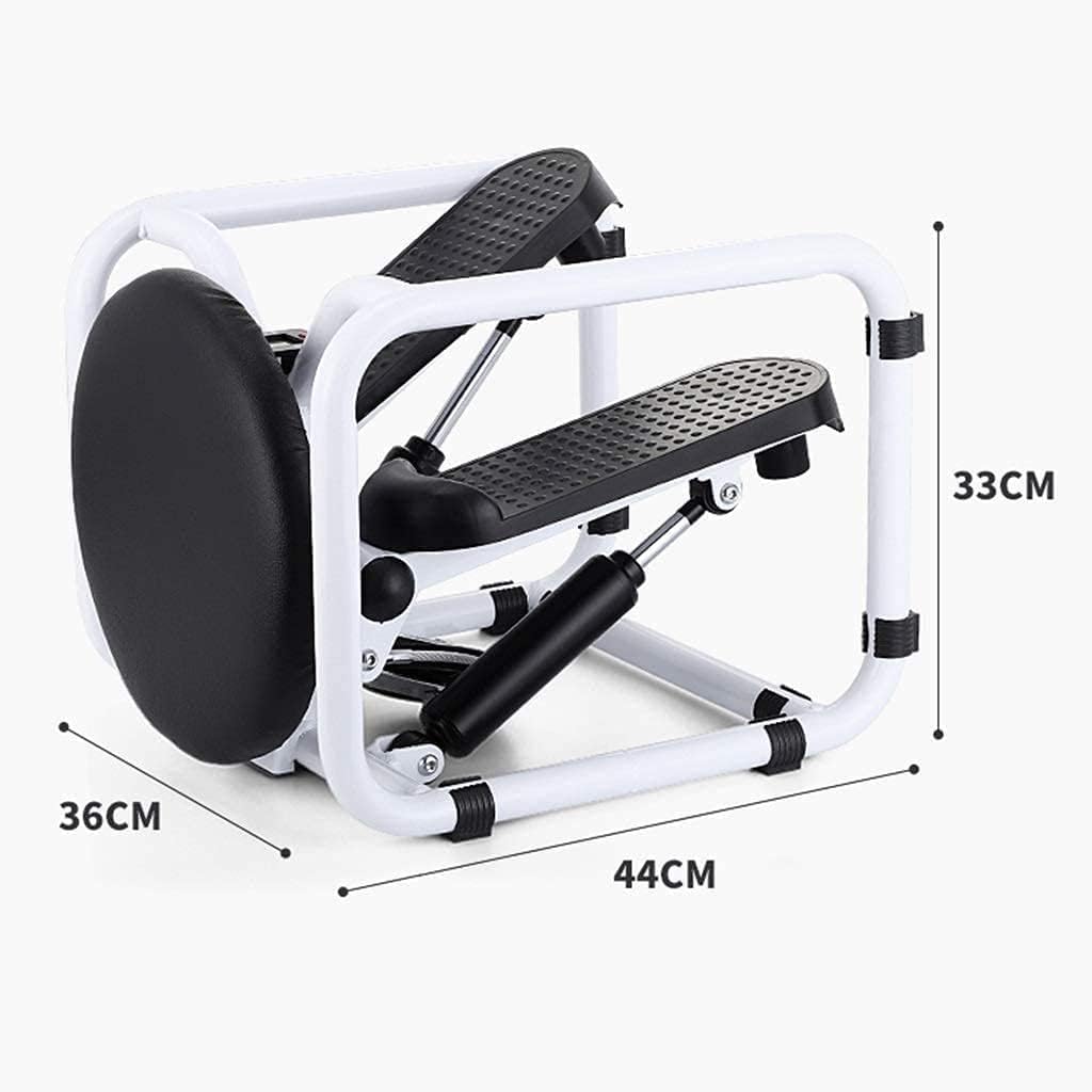 Stepper Desk con fasce di resistenza, macchina idraulica multifunzione per fitness indoor e allenamenti compatti
