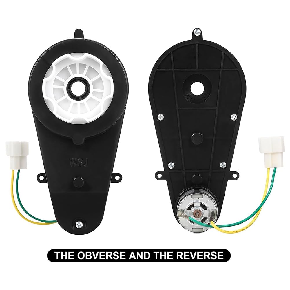 Transmisión de 24 V para coche infantil, motor de 24 V, 40.000 min, motor eléctrico de 2 piezas, transmisión, motocicleta, motor de alta velocidad RS555