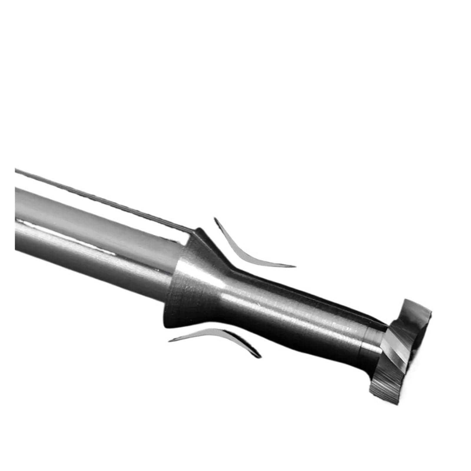 Herramienta de fresado con ranura en T de carburo HRC55, vástago de 4-12 mm, 1 pieza
