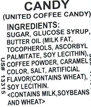 Miniatura 2 de United Coffee Candy 4.94oz  6 bolsas de 4.94oz ea