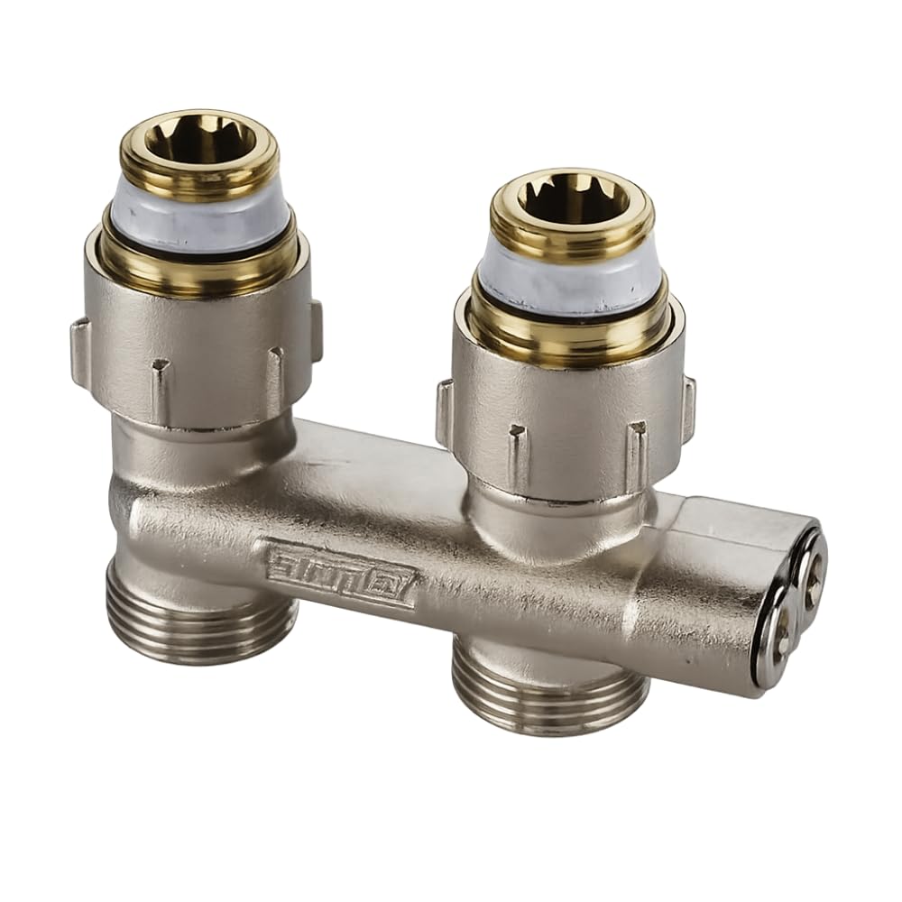 Simplex US D1/50 Módulo de inversión con conexiones roscadas rectas para radiador con válvulas integradas - F10076