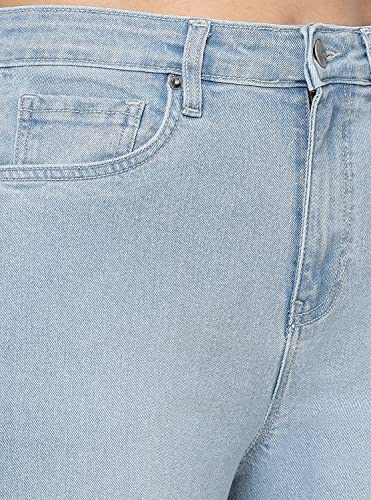 Image of AKA CHIC Women Flare Fit High Rise Stretchable Denim Jeans
