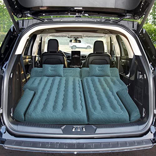 Umbrauto Car Air Mattress for Full Size SUV, Upgraded Flocked