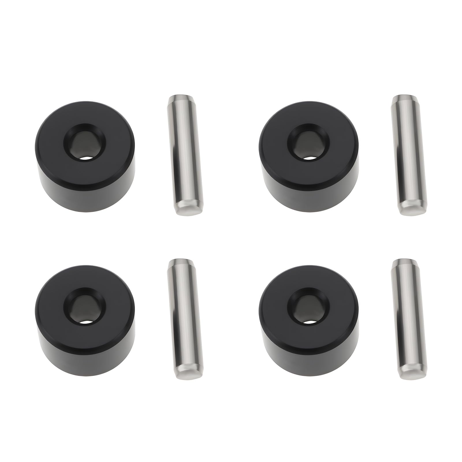 YINETTECH 4pcs Vacuum Cleaner Wheels with 4 Metal Bar Compatible with Dreame H11S H11 MAX VWV8 H12 H12 Pro HHR25A