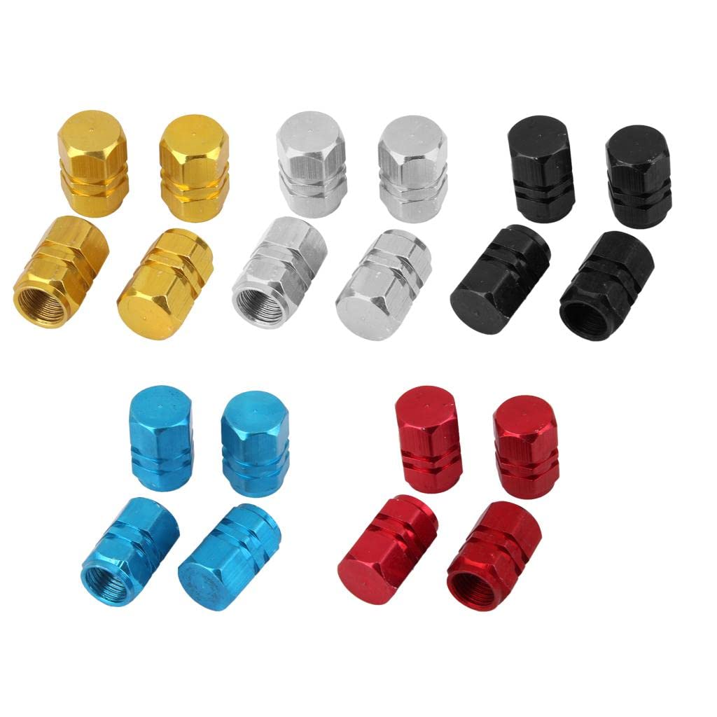4pcs Bolt-in Aluminum Valve Caps Car Wheel Tires Valves Tyre Stem Air Caps I.333386639