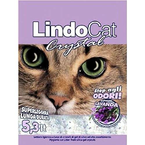 Lindo-cat Crystal Silica Gel Lavender Scent (16L)