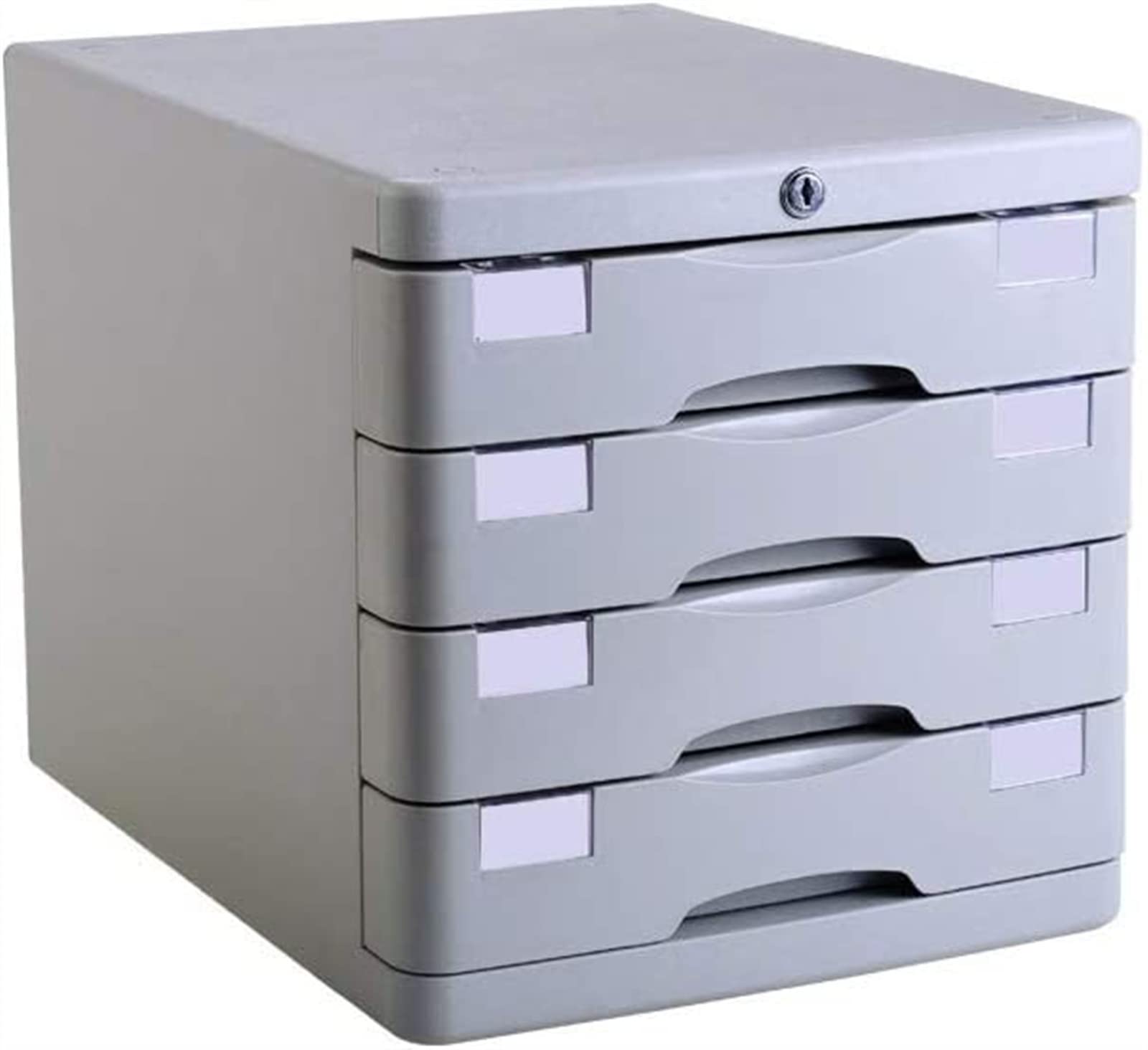 VUIKLCty File Cabinets 3 Drawers Desktop Plastic Storage Box Home Office Cabinet Desktop Archive Storage Manager Bookcase