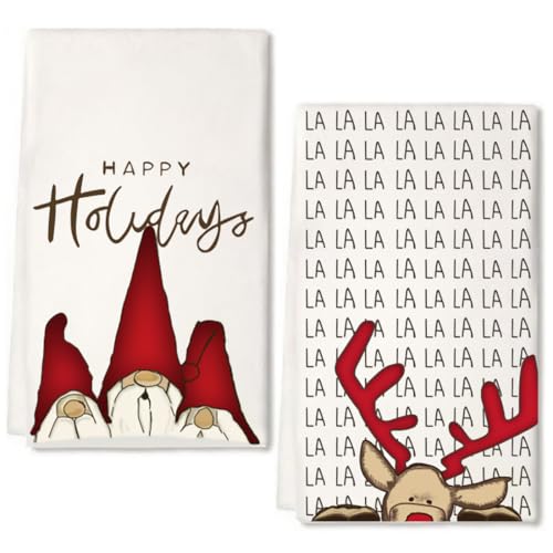 Weihnachtsdeko Innen Geschirrtücher 2er Weihnachten Deko Geschirrtuch...