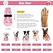 SCENEREAL Anti Slip Dog Socks to Prevent Licking Paws for Hardwood Floors, Double Sides Dog Shoes Boots & Paw Protectors for Hot/Cold Pavement, Dog Grippy Booties for Small Medium Large Senior Dogs