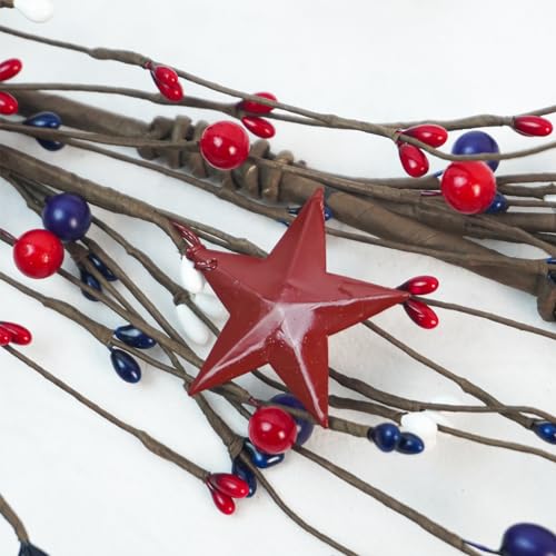 4ft4thofjulyberrygarlandartificialpatrioticpipgarlandwithredwhitebluestarberriesindependencedayvinegarlandforfrontdoormantelwallwindowmemorialdayflagdaydecor Urban Country Home Decor 4ft 4th of july berry garland artificial patriotic pip garland with red white blue star berries independence day vine garland for front door mantel wall window memorial day flag day decor urban country home decor