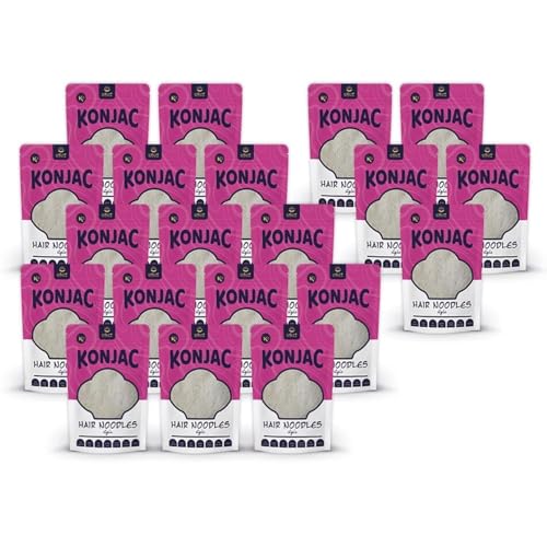 USUI Fideos konjac en salmuera 20 piezas | fideos konjac bajos en carbohidratos | 20 x 270 g
