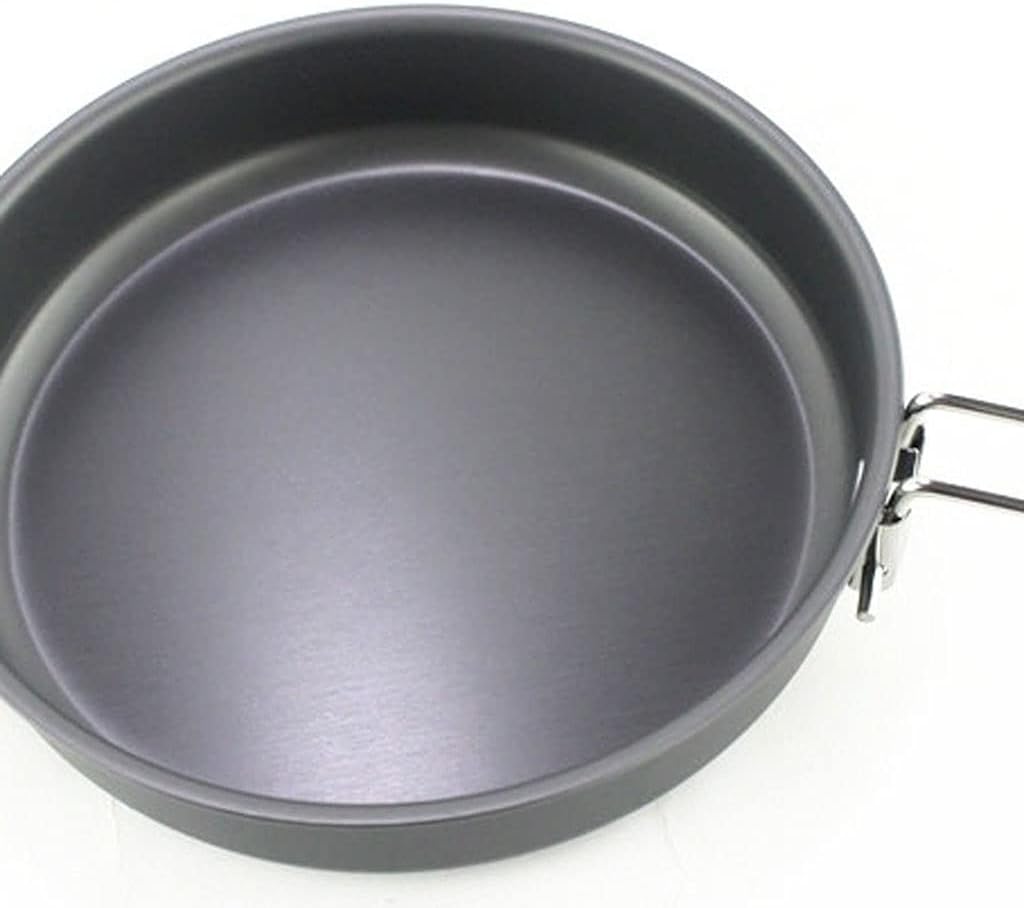YYDS Outdoor Camping Camping Cookware Lightweight Pot Portable Aluminum Alloy Campfire Cookware Frying Pan for Outdoors Kitchen Camping Cooker Adventures Picnics