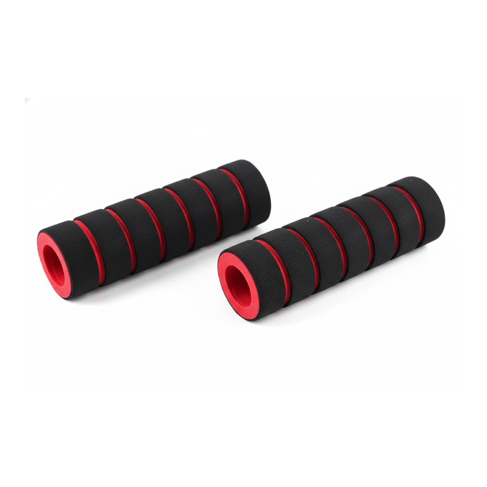 1 par de empuñaduras de espuma antideslizante para manillar de bicicleta y motocicleta, fundas de agarre de esponja suaves y duraderas para ciclismo, carreras de carretera, protección de palanca de
