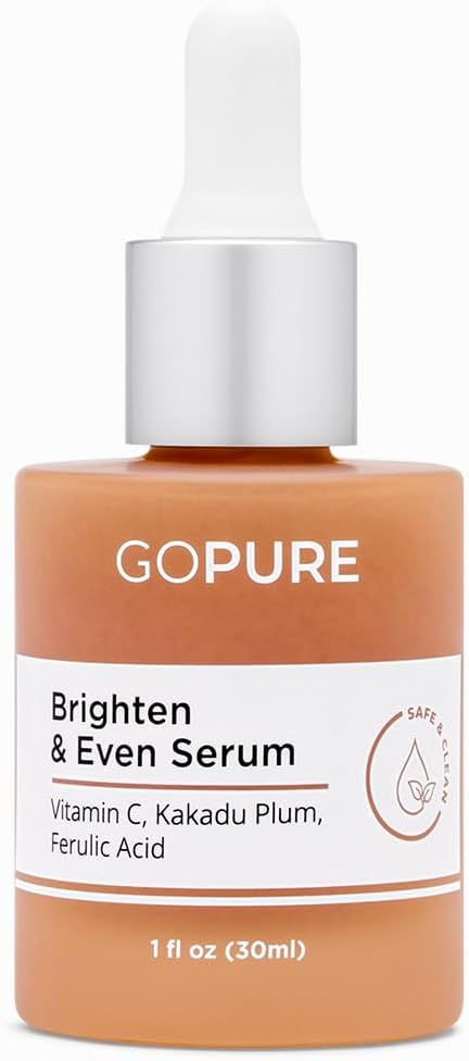 Actives Vitamin C Serum - Brightening Serum with Vitamin C and Ferulic Acid, Face Moisturizing and Anti-Aging Benefits, Improves Skin Discoloration and Visibly Reduces Dark Spots - 1 fl oz