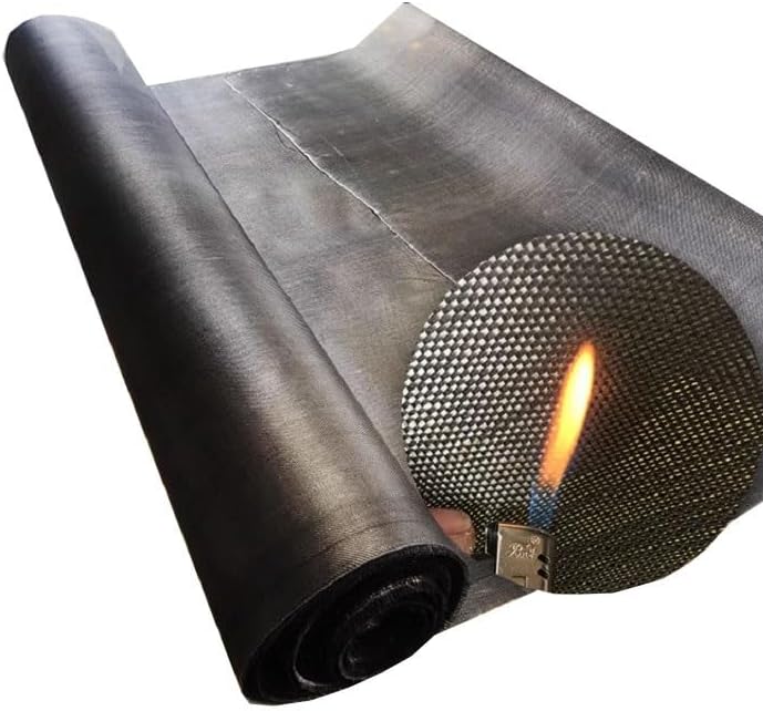 Welding Blankets, Silicone Cloth Welding Blanket, Fiberglass Fire Blanket, Used For Spark Protection, Construction Sites, Renovation, Preventing Welding Burns(6MX10M)