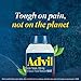 Advil (200 Count) Easy Open Arthritis Cap Pain Reliever/Fever Reducer Coated Tablet, 200mg Ibuprofen, Temporary Pain Relief