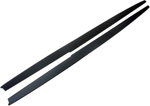 Miniatura 4 de NINTE Faldas laterales para BMW Serie 3 F30 F31 2012-2018 con parachoques M-Sport ABS negro mate panel basculante lateral borde de extensión