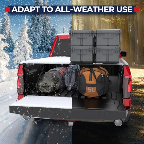 MOSTPLUS Roll-Up Soft Vinyl Truck Bed Tonneau Cover Compatible for 2009-2025 Ford F150 F-150 Short Bed On Top (5.5 FT Feed Bed)