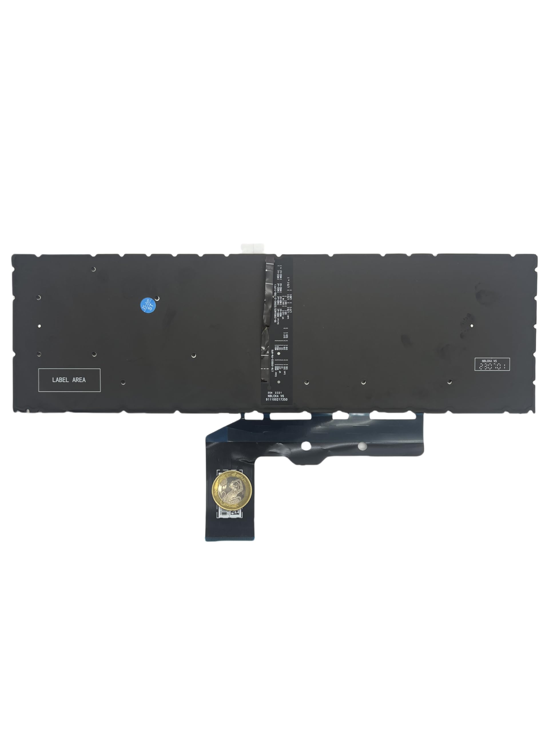US Wymienna klawiatura do notebooka HP Envy 17-CW 17t-CW 17-DA 17-da0013dx 17t-DA TPN-C176 podświetlana (ciemnoszara)