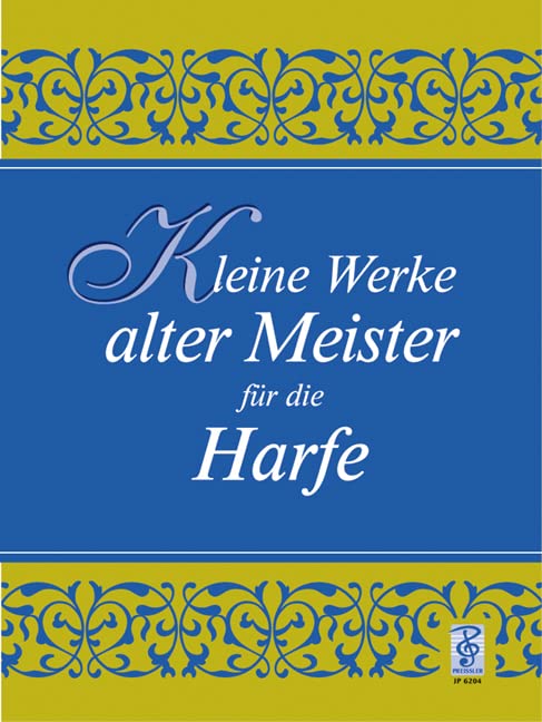 G Haag,Hans-Joachim Zingel-Kleine werke alter meister 1-Harfe-BOOK