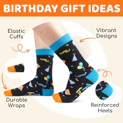 Husband Birthday Gift From Wife - Gifts for Husband Christmas Valentines Fathers Day, Funny Socks For Men3