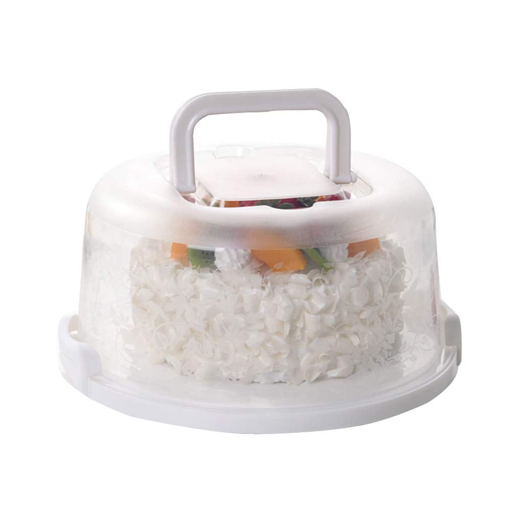 FEOOWV Plastic Small Cake Carrier Holder