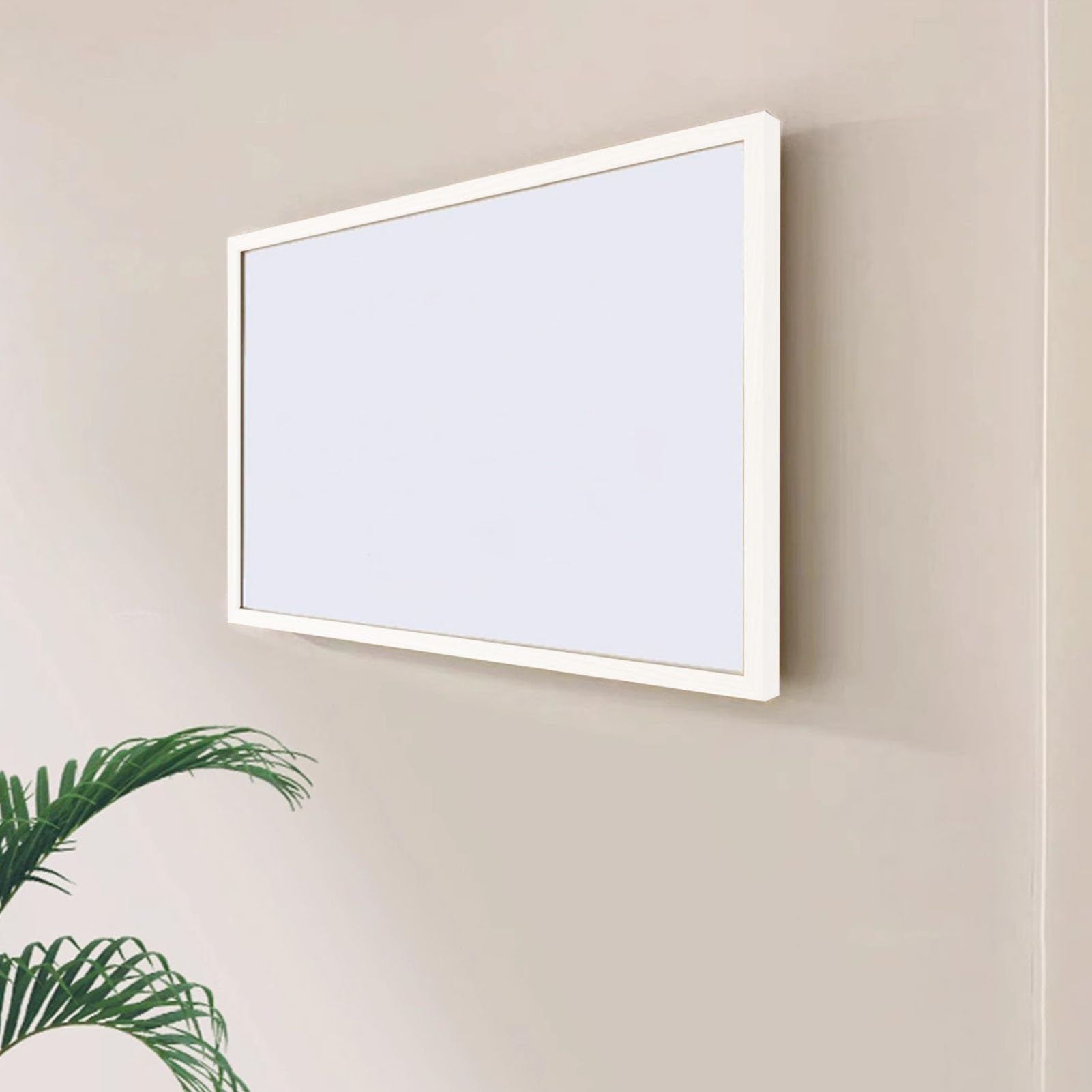 Cache-compteur électrique blanc 55x40cm Vibeo pour dissimulateur de boîtier à fusibles