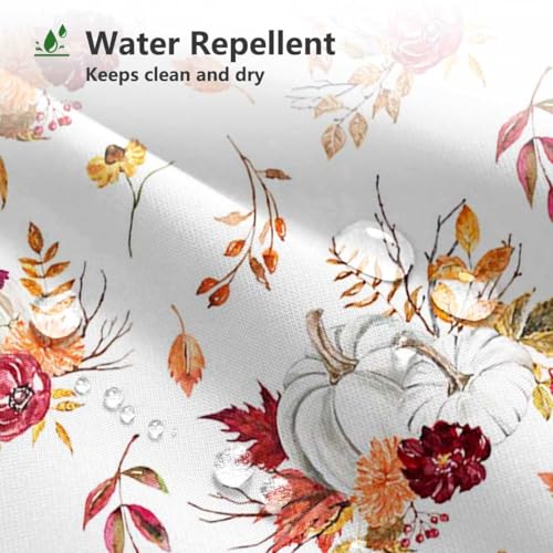 Rideau de douche feuille d'érable en tissu imperméable durable 183x183 - 4