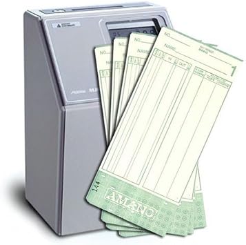 بطاقات الوقت لساعة الوقت Amano MJR-7000 من Amano 