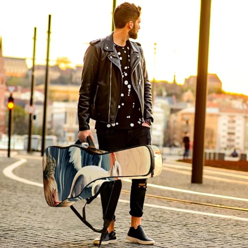 JRHEJTFZ Housse pour guitare acoustique de 1,9 cm d’épaisseur – Imperméable – Durable et élégant – Motif ours blanc, Multicolore 5., 42.9×16.9×4.7 in, Motif imprimé tendance - Les Beatles, Paul McCartney, John Lennon, RIngo Starr, George Harrison JRHEJTFZ Housse pour guitare acoustique de 1,9 cm d'épaisseur - Imperméable - Durable et élégant - Motif ours blanc, Multicolore 5., 42.9x16.9x4.7 in, Motif imprimé tendance – Image 7