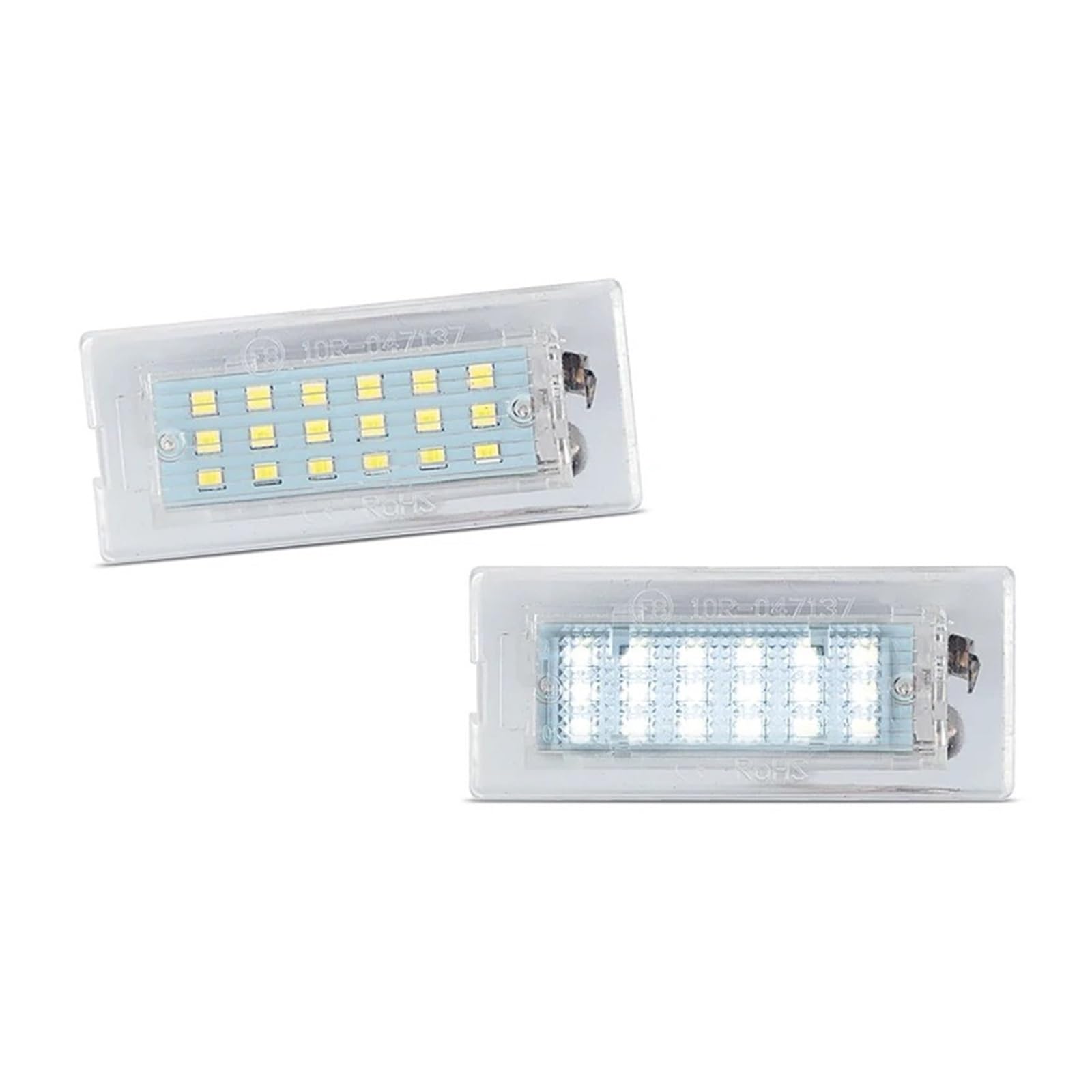 Luci Targa Per BMW Per X5 E53 1999-2006 Per X3 E83 2003-2010 Numero LED Bianco Luce Targa 2 Pezzi