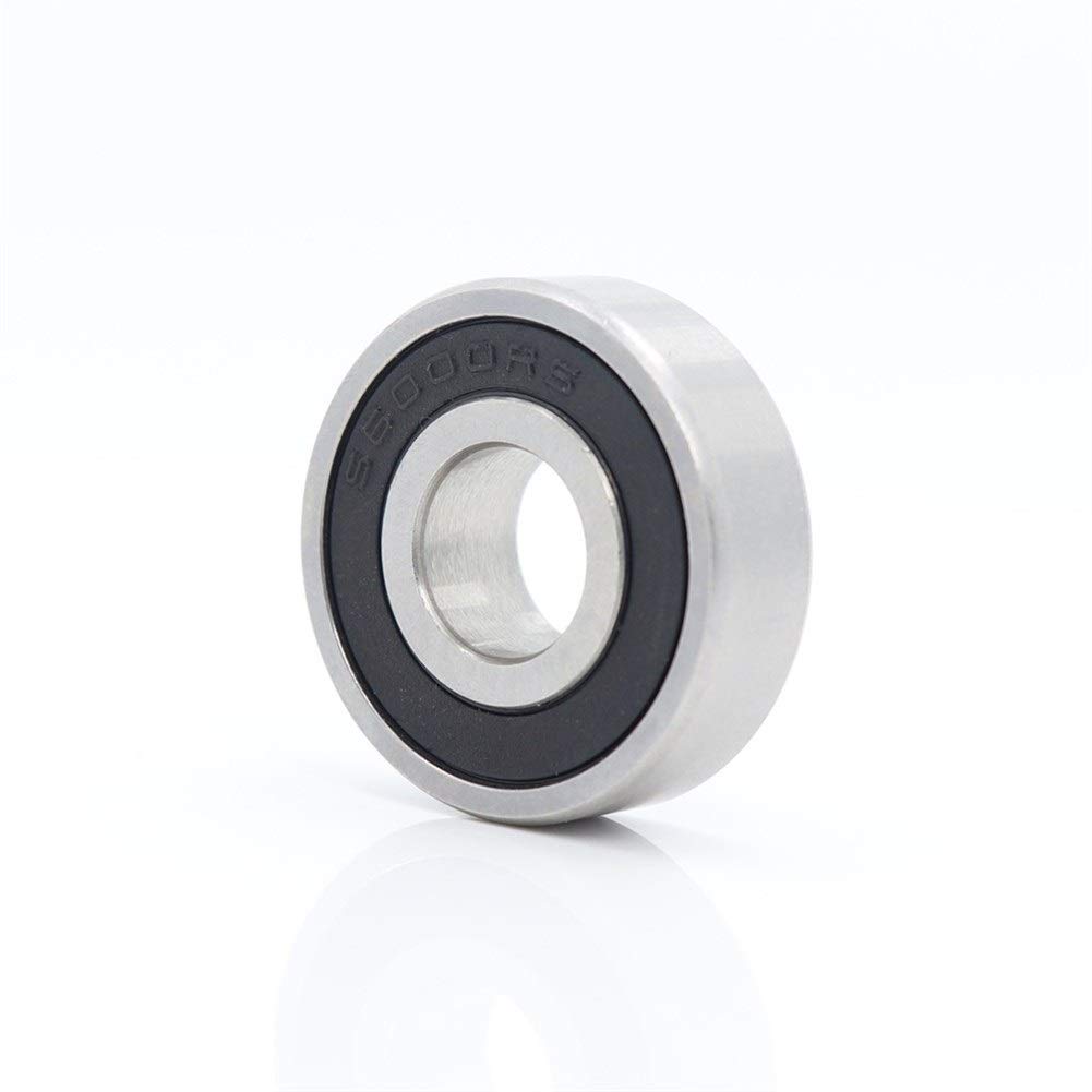 VSPPJYFG Power Transmission Products S6000RS Bearing 10PCS ABEC-3 440C S6000 Stainless Steel 10x26x8mm Deep Groove Ball Bearings S 6000RS Ball Bearings