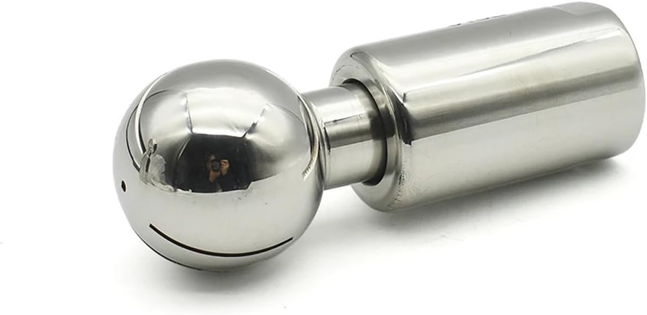 BSP 1/2"-2" SS304/316L Stainless Steel Internal Thread Rotary Spray Ball Head 360 Degree 1PCS(SS304,3/8")