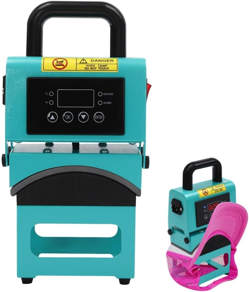 Máquina Termofijadora para Gorras JAYGOVAN 350W 110V