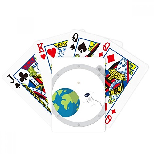 Universe and Alien Out of Window Poker Juego de cartas mágicas