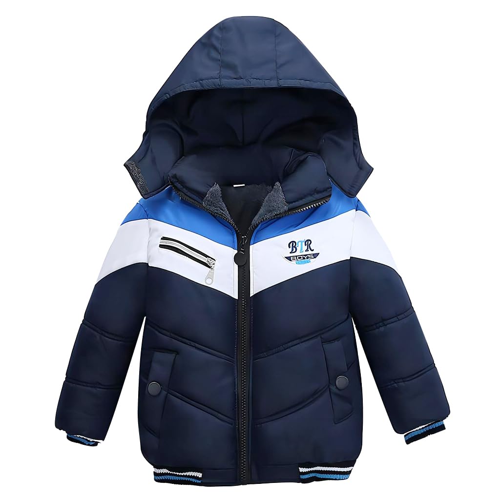 linboo Jas voor jongens, kinderen, donsjack, winter, dikke jas