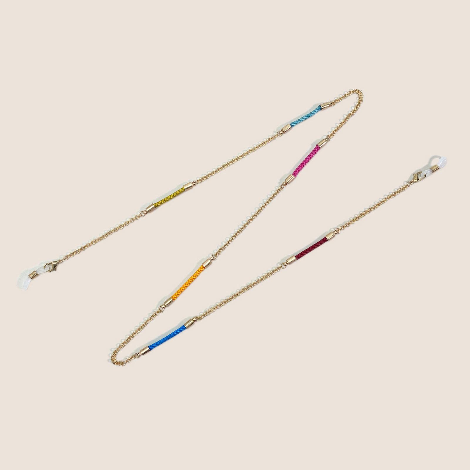 CALANDIS™ Trendy Glasses Chain Spectacles Multicolor Sunglass Strap Holder String | Eyewear Accessories | Sunglasses & Fashion Eyewear | Women's Accessories-image-24
