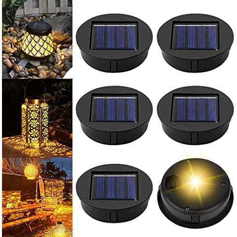 AVCXEC Lámpara Solar de Repuesto para Iluminación Exterior y Decoración de Jardines (Paquete de 6) Cover