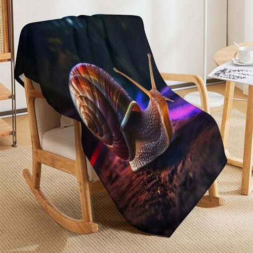 Manta para sofa de franela calida con relieve de caracoles gris 150x200cm 8