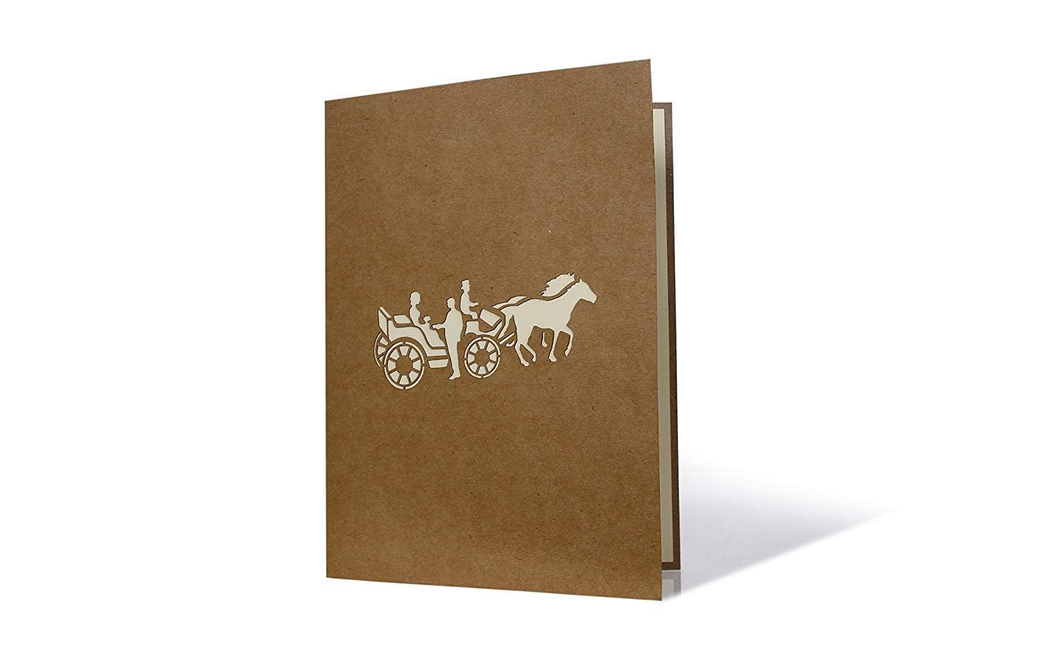 Carte Invitation Mariage Pop Up En 3D Originale Avec Couple