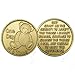 ODAT Teddy Bear-Bronze-Alcoholics Anonymous-AL-ANON-Sober-Sobriety-Birthday-Recovery-Medallion-Coin-Chip