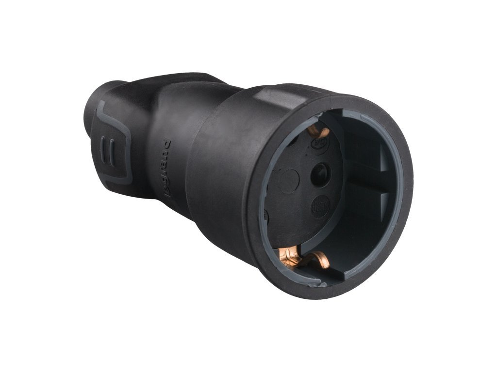 Spina Maschio 2P+T 16A IP44 Legrand LEG50101 – Per Esterno, Cavo H07RNF 3G2,5 Mm², Morsetto A Vite