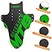 NICEDACK Mudguards Mountain Bike, 2 Pieces Mudguards Fit 20-29 Inch MTB Mudguard Front and Rear Compatible Bicycle Splash Guard (Green)