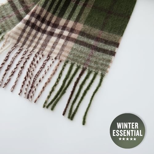 Image of CALVIN & OLIVIA Lightweight Ultra-Soft Scarf - Perfect Holiday Gift for Men & Women