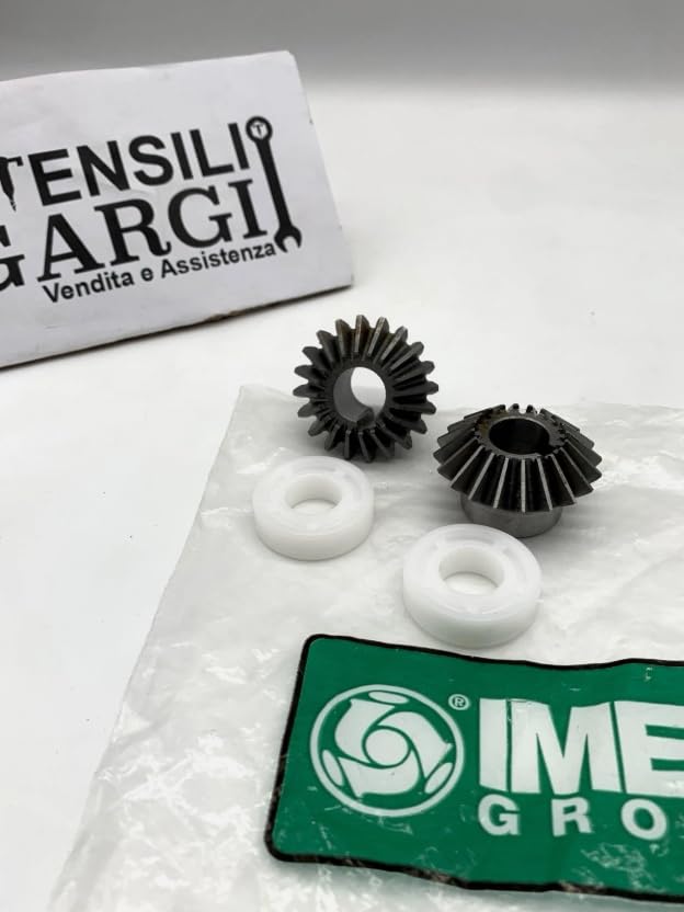 Par de engranajes Z20 con bujes para mezclador IMER SYNTESI 140-140 HDPE-160