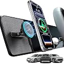 CloudValley 15W Magnetische Handyhalterung für Hyundai Ioniq 5 (2022–2025) / 5 N & Sonata Kona (2024–2025) & Ioniq 9, Doppelseitiges Magnetdesign, Breites Anwendungsspektrum， für iPhone 17-12