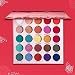 DE'LANCI Blod Eyeshadow Palette 25 Warm Color Eye Shadows Professional High Pigmented Shimmer Matte Makeup Pallete Natural Bronze Nudes Neutral Eye Shadow Little Prince&Rose