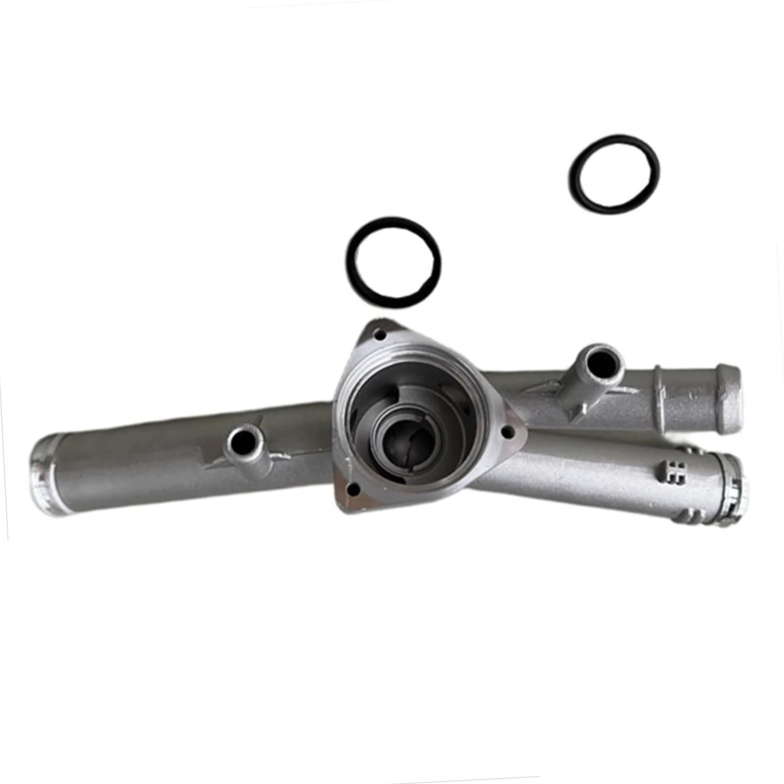 Coolant Thermostat Housing Compatible With VW For Touareg 2007 2008 2009 2010 2011 03H121117A 03H121117B 03H121117C 03H-121-117 A-PRM Engine Coolant Thermostat Housing