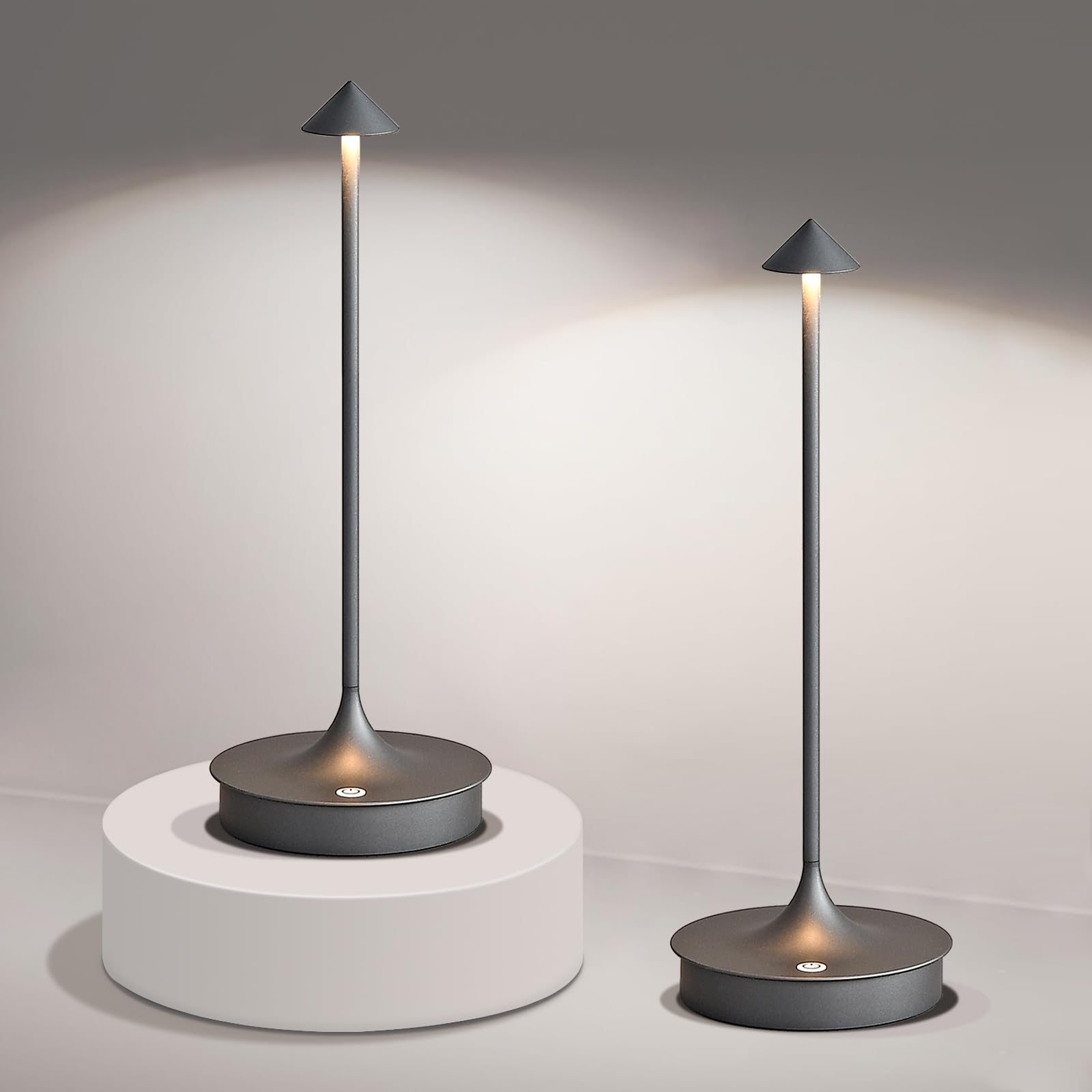 Cordless Table Lamp Rechargeable Led Desk Lamp Battery Operated Table Lamps Touch Dimmable Lamp Portable Outdoor Table Light